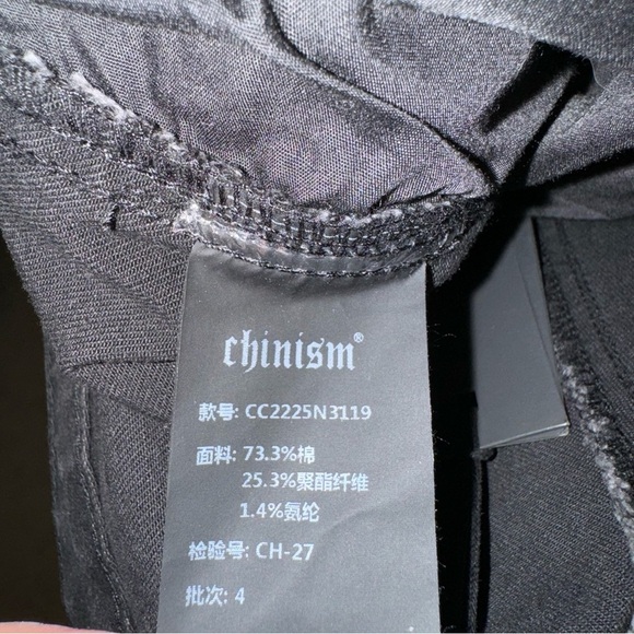 2/$35 Chinism Women’s black Straight Leg jeans - Picture 10 of 12